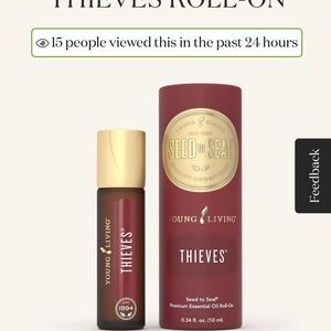 Young Living Thieves roll on.  New, never opened.